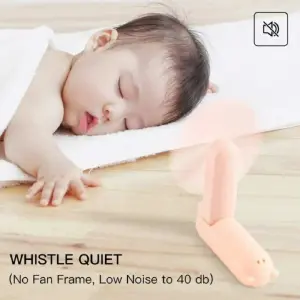 Mini Ventilador Plegable De Mano