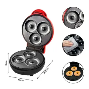 MINI MAQUINA DE DONAS 3 PUESTOS