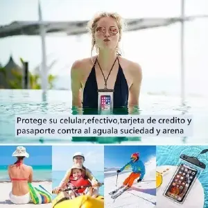 Kit X2 Funda De Celular Agua Impermeable