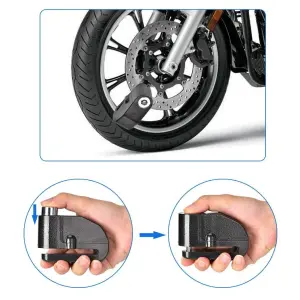 Candado de seguridad con alarma
