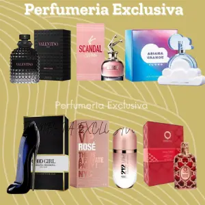 KIT 6 PERFUMES + PERFUMERO