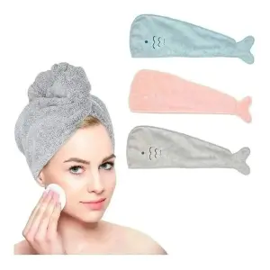 Toalla De Microfibra Turbante Para El C