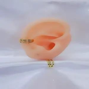 EARCUFF DORADO TRIO LISO