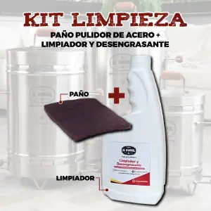 Kit de Limpieza: Limpiador y Desengrasan