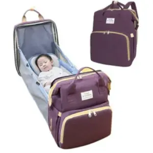 Morral Pañalera Bebé Tipo Cuna Portatil
