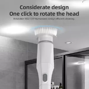 Cepillo De Limpieza Eléctrico Para Baño