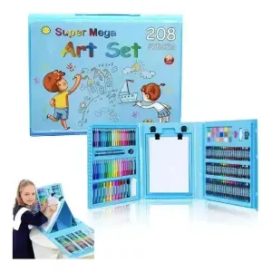 set de arte para niños de 208 piezas