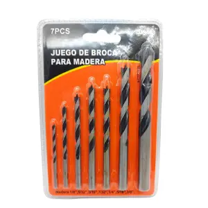 BROCA MADERA X 7 PCS