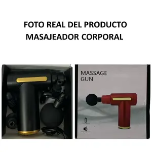 Masajeador Muscular Corporal Fascial Gun