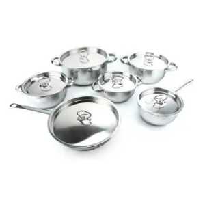 Juego de Ollas Renahouse: 15 Piezas de Calidad Superior - Bateria de ollas 15 piezas Renahouse