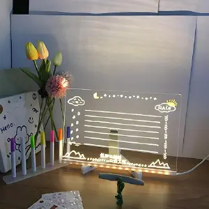 Tablero LED Personalizable 3D: ¡Dale vida a tus ideas! - Tablero led personalizable 3D