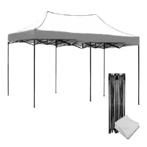 Toldo Carpa Plegable 6x3: ¡Tu espacio al aire libre ideal! - Toldo Carpa 6x3 Plegable Sin paredes