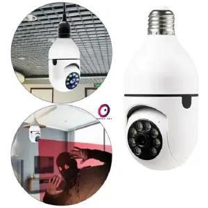 Cámara IP bombillo app V380 pro