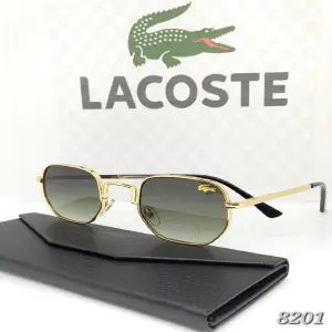 Gafas Lacoste Hexagonal+Estuche Tipo Bil