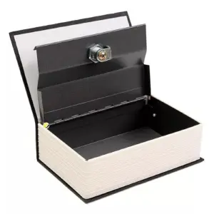 Libro Caja Fuerte Medidas 18x11.5x55cm.