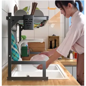 Escurridor De Platos Metálico