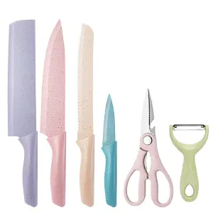 Set de cuchillos x6 acero inox. FK22B-90