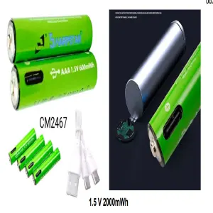 ILAS AAA RECARGABLE DISPLAY X4-CARGA TIP