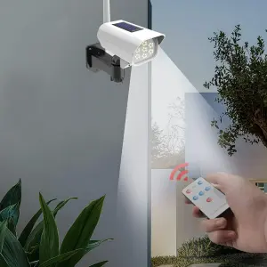Camara Falsa Solar 77 Led + Control