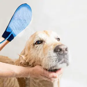 Guante de Baño Silicona para Mascotas