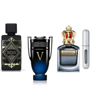 KIT(3 PERFUMES + PERFUMERO)