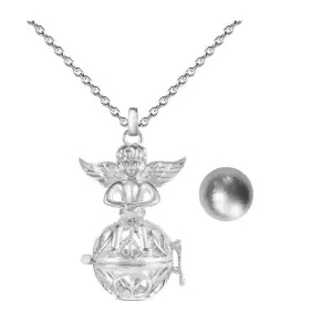 Collar Llamador De Angel Figura Amor