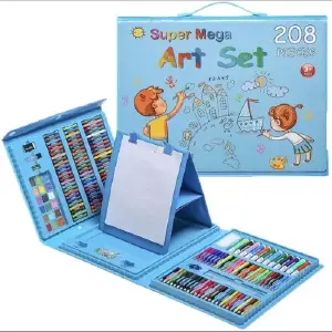 Set De Arte Escolar Didáctico 208 Piezas