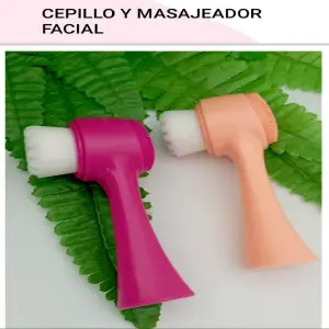 Cepillo Exfoliante Facial 2 En 1