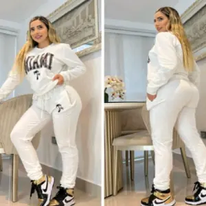 Conjunto deportivo Miami blanco