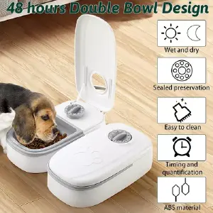 COMEDOR DE MASCOTAS CON TEMPORIZADOR