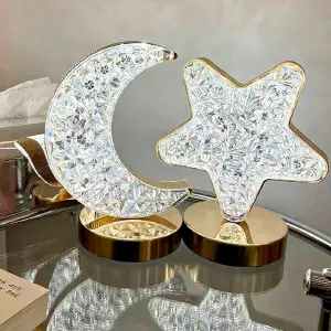 LAMPARA LUNA Y ESTRELLA