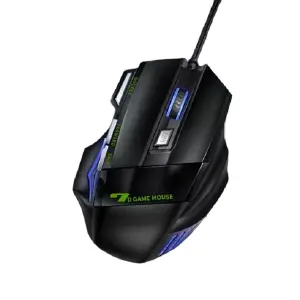Mouse Gamer con Luz LED Ergonómico