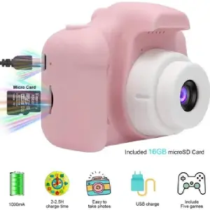 Cámara para niños Mini videocámaras