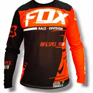 JERSEY NACIONAL FOX ORANGE RACING