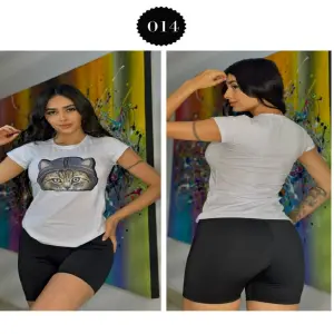 CONJUNTO SHORT Y BLUSA RF 014