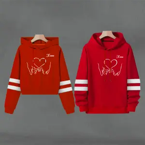 Buso Buzo, Hoodie MANOS CORAZON ROJO