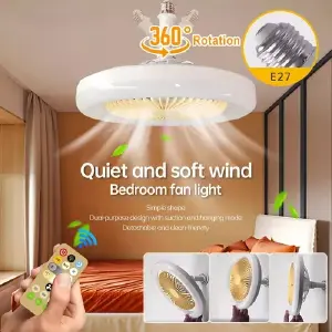 Lámpara De Ventilador De Techo  led