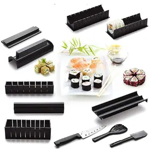 Kit Sushi Hacer 10 Piezas Molde Formas