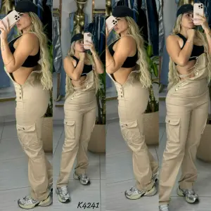 BRAGA PANTALON CAQUI K4241