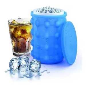 Molde siliconado para cubos de hielo cub