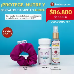 Vitaminas anticaída + serum
