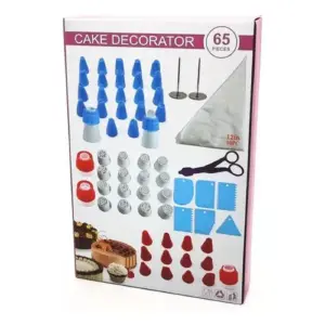 Set De Pastelería Kit Decoración 65 Piez