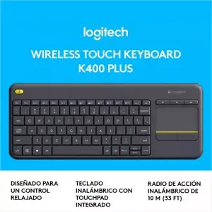 Teclado Inalámbrico Logitech Touch K400