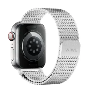 Correa reloj Domino WiWU Plateado