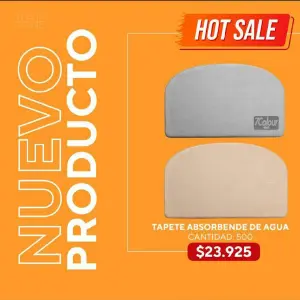 tapete absorbente de agua