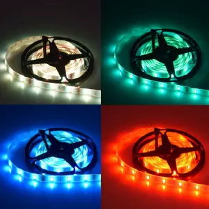 Cinta Luz Led multicolor 5 mts.