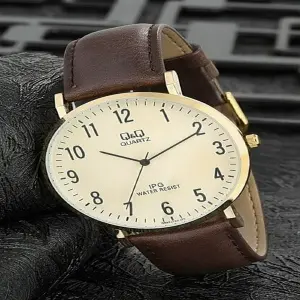 Reloj Qyq Caballero Qz02j103y Cuero
