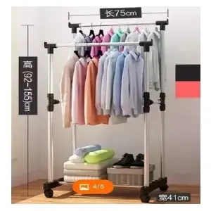 TENDEDERO ROPA DOBLE POLE