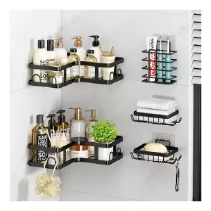 Organizador de baño esquinero 5 estantes