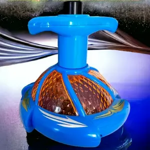 Trompo Luces Nave Espacial Luces Musica